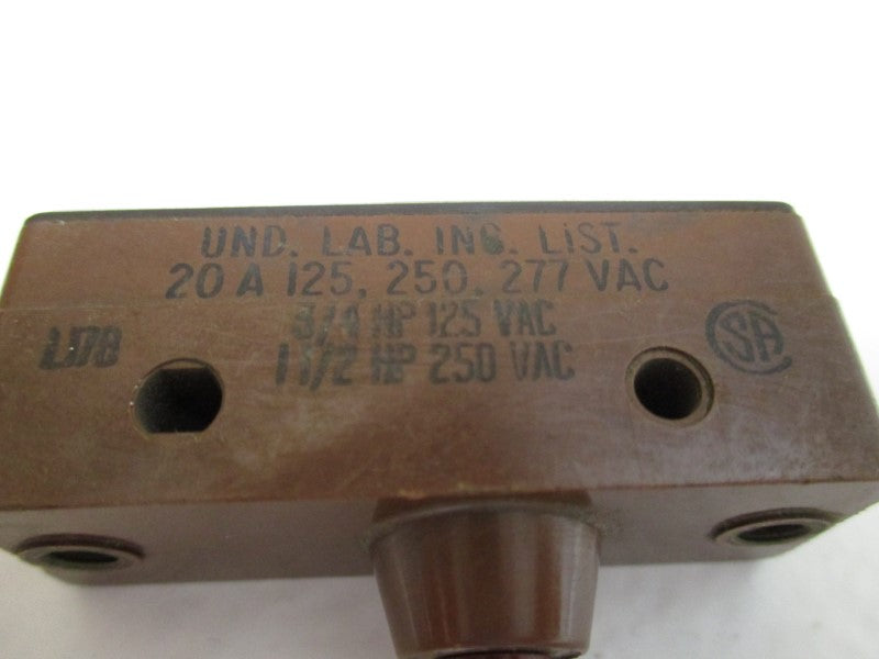 MICROSWITCH WAIRXA41 NSNP