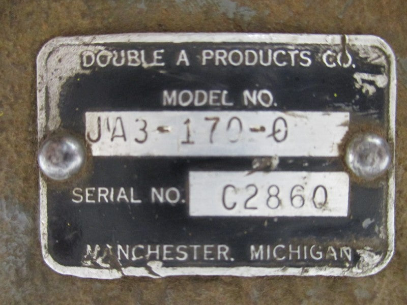 DOUBLE A JA3-170-0 UNMP