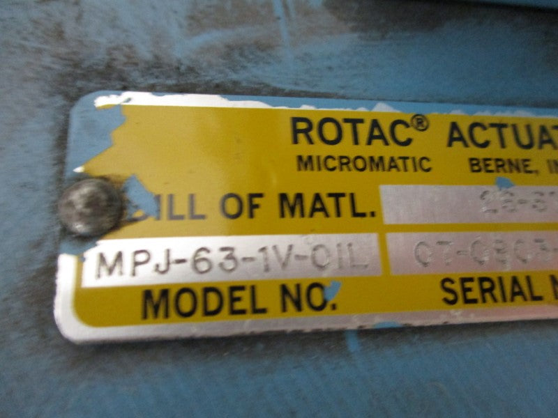 ROTAK MPJ-63-1V-OIL NSNP