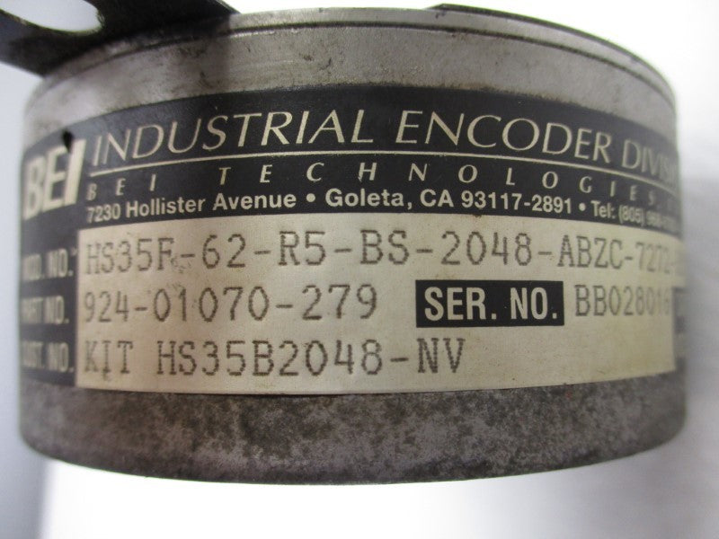BEI HS35F-62-R5-BS-2048-ABZC-7272-SM18-S UNMP