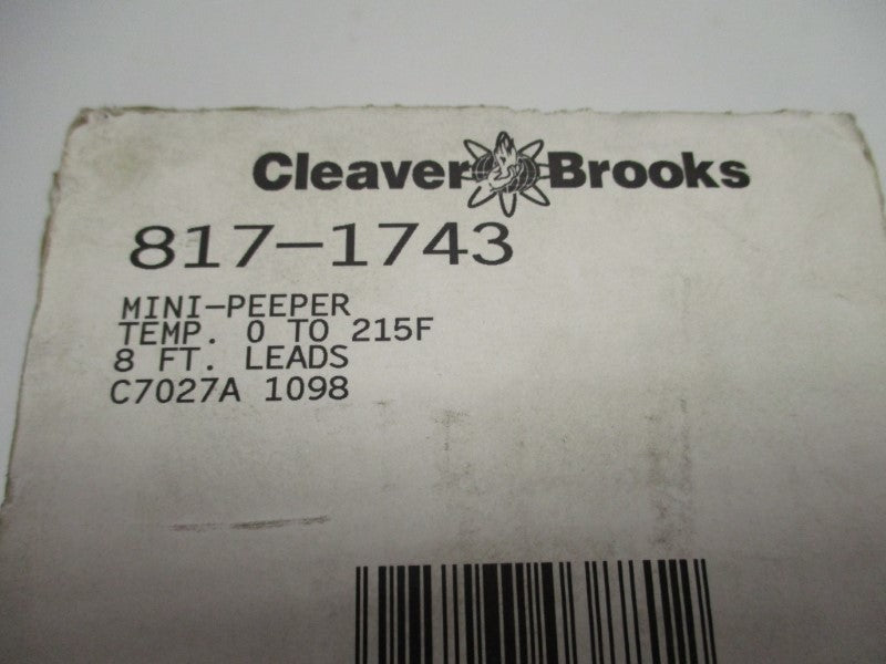 CLEAVER BROOKS 817-1743 NSMP