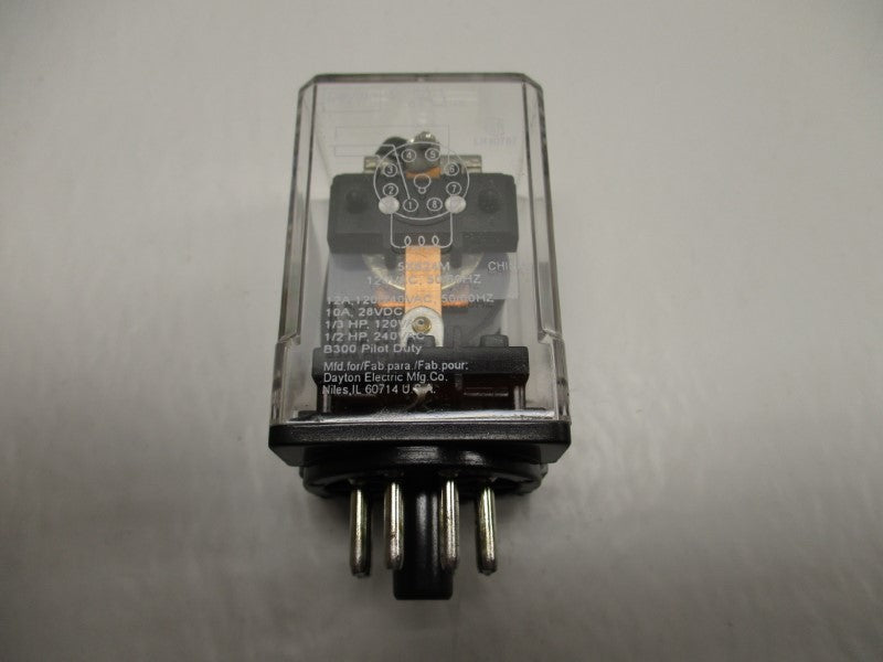 DAYTON 5X824M RELAY 120VAC 12A NSMP