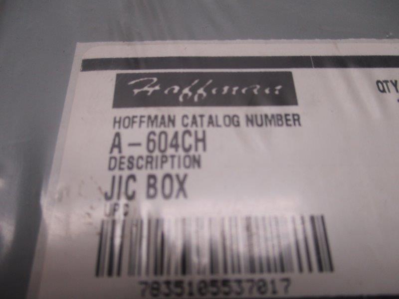 HOFFMAN A-604CH * NEW IN ORIGINAL PACKAGE *