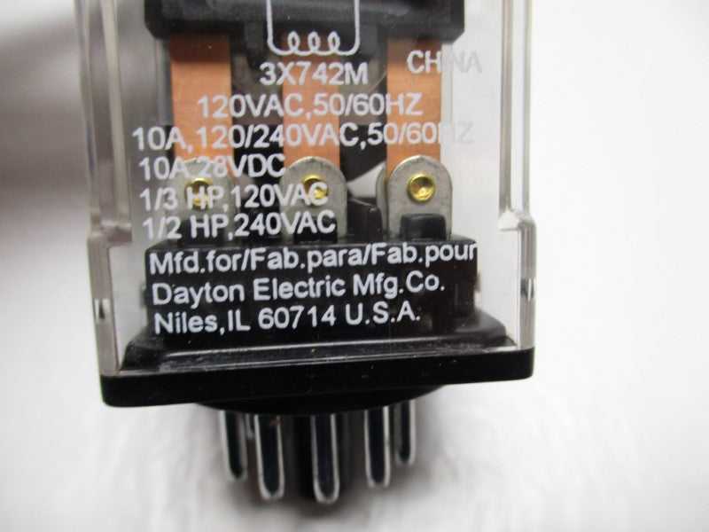 DAYTON 3X742M 120VAC NSMP