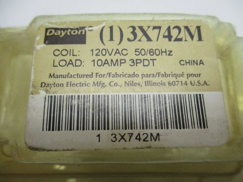 DAYTON 3X742M 120VAC NSMP