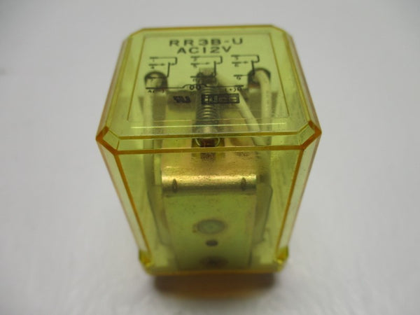 IDEC RR3B-U RELAY 12VAC NSNP