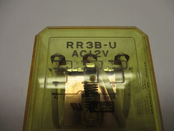 IDEC RR3B-U RELAY 12VAC NSNP