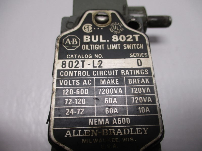 INDUSTRIAL SPARE PART 802T-L2 SER. D UNMP