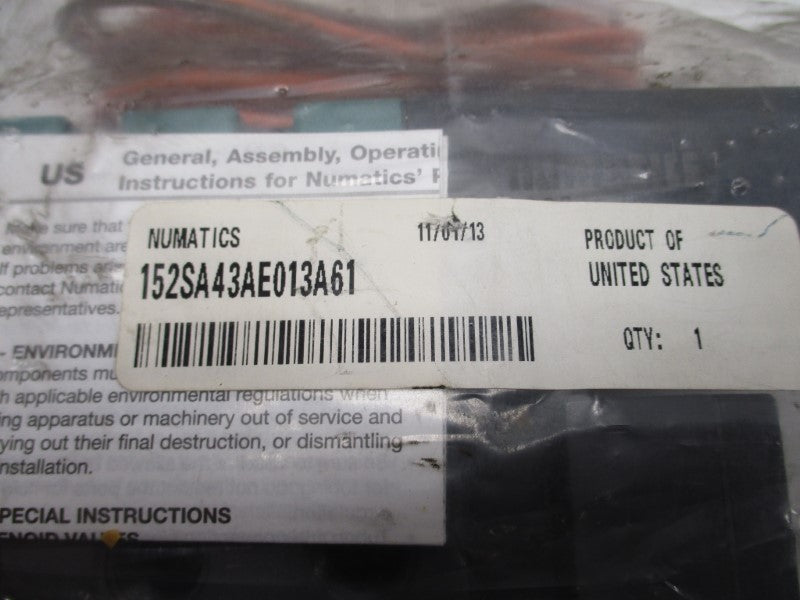 NUMATICS 152SA43AE013A61 NSMP