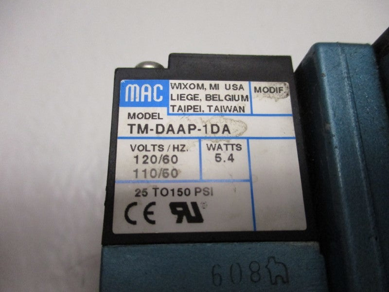 MAC 82A-FA-000-TM-DAAP-1DA 120V UNMP