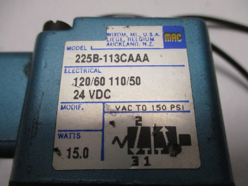 MAC 225B-113CAAA UNMP
