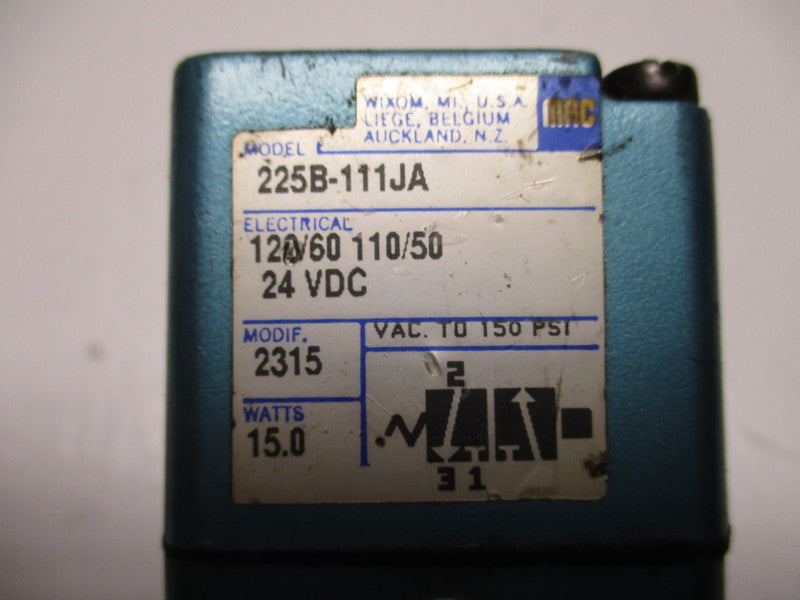 MAC 225B-111JA UNMP