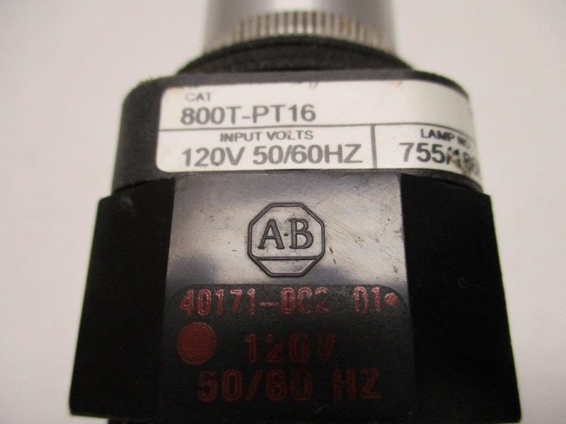 ALLEN BRADLEY 800T-PT16 SER. T  UNMP