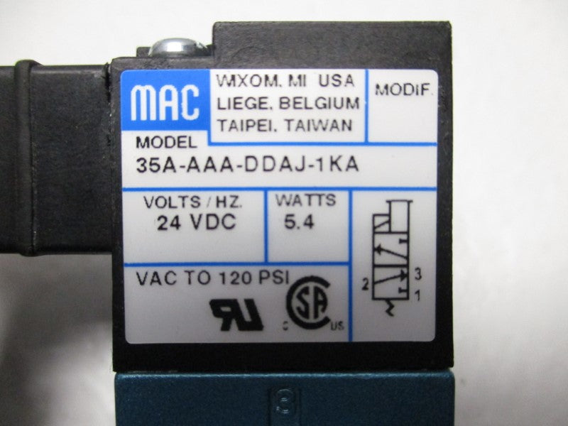 MAC 35A-AAA-DDAJ-1KA 24VDC NSMP
