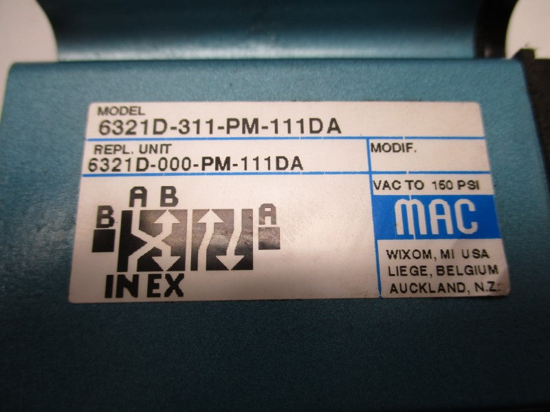 MAC 6321D-311-PM-111DA UNMP