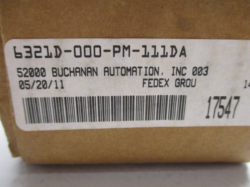 MAC 6321D-000-PM-111DA 120VAC NSFS