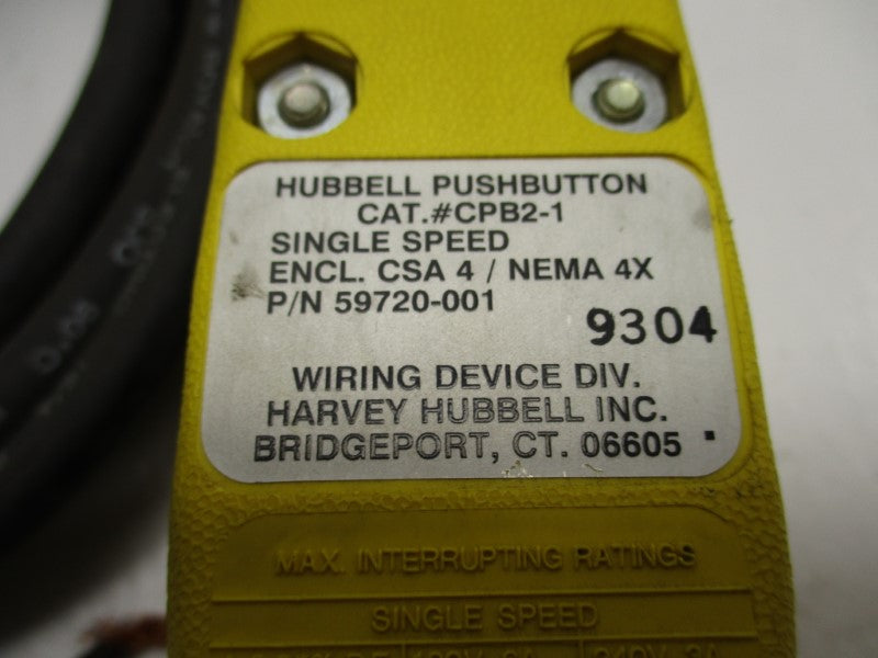 HUBBELL 59720-001 UNMP