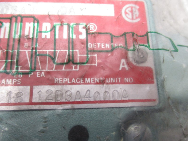 NUMATICS 12DSA4000A 120VAC NSMP