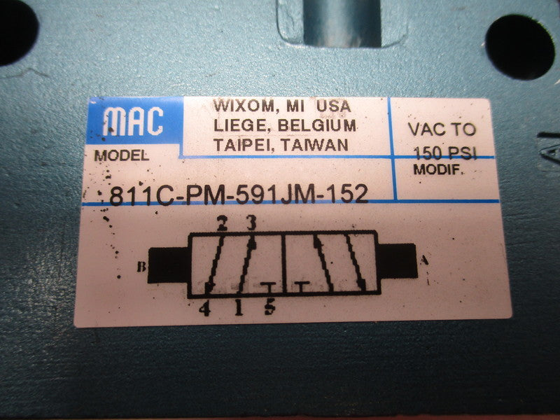MAC 811C-PM-591JM-152 24VDC NSMP