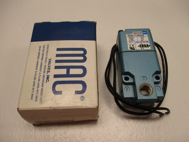 MAC 225B-111BA 120VAC NSMP