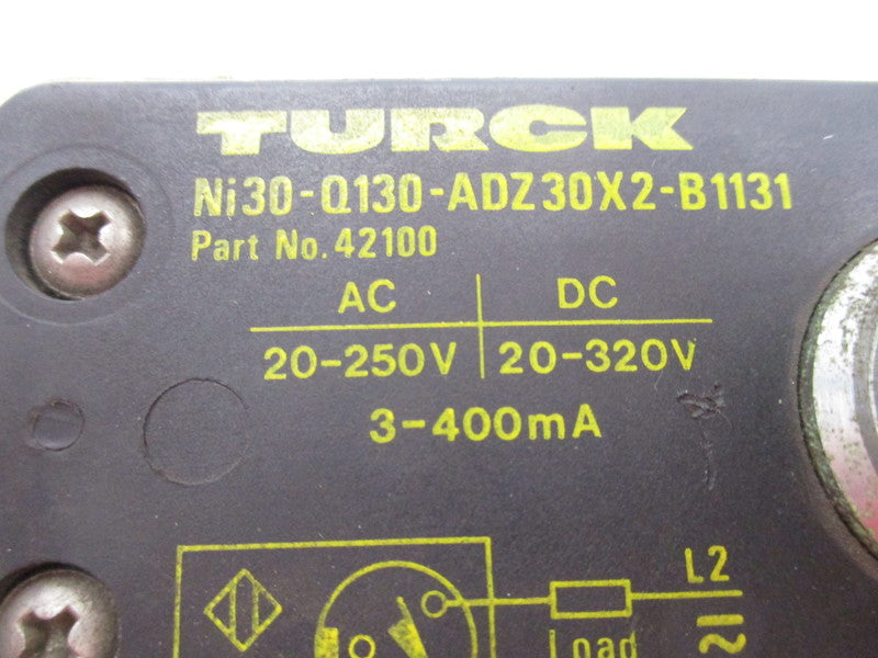 TURCK NI30-Q130-ADZ30X2-B1131 UNMP