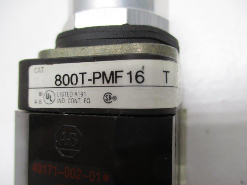 ALLEN BRADLEY 800T-PMF16 SER. T (AS PICTURED)  UNMP