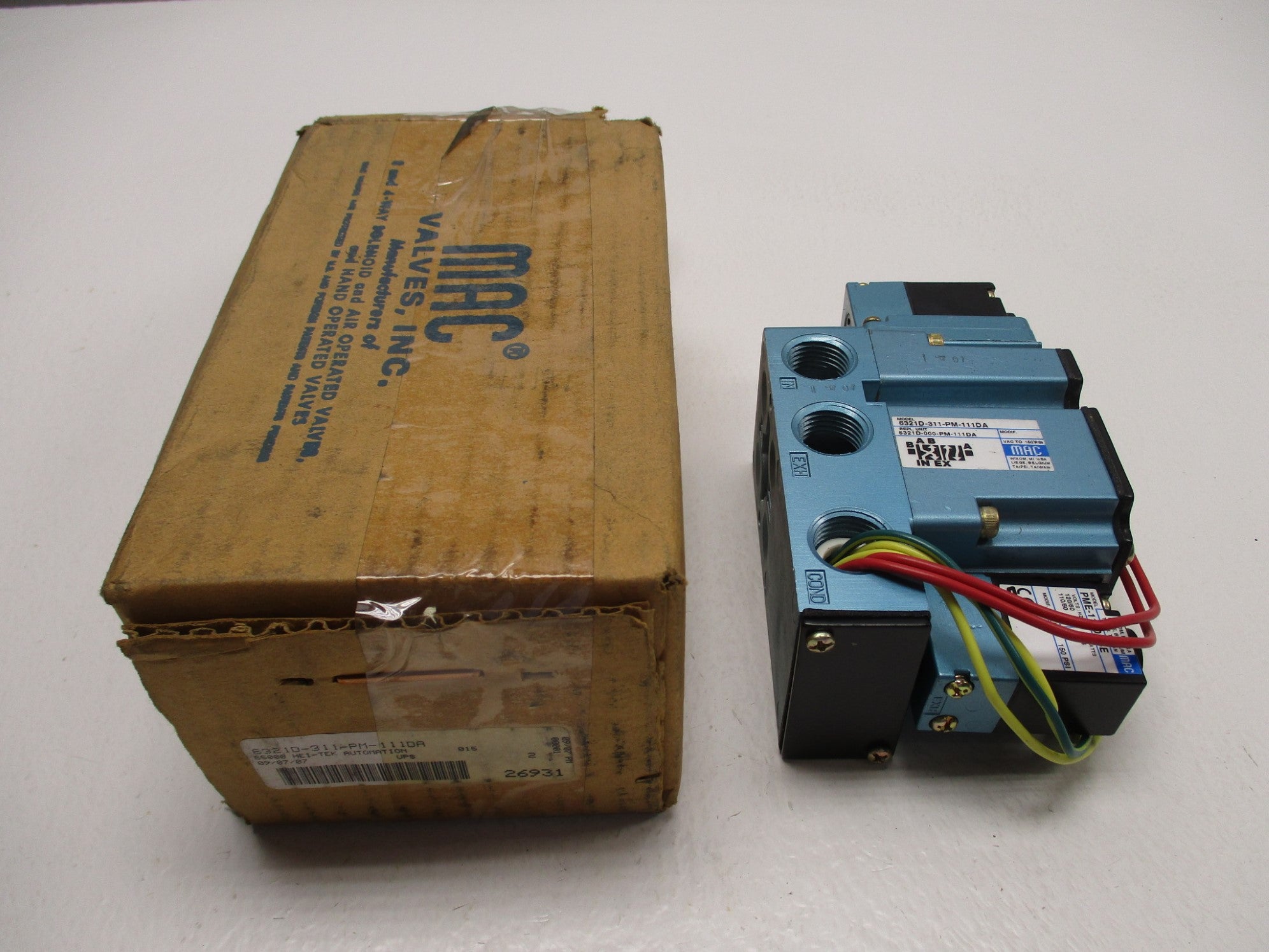 MAC 6321D-311-PM-111DA 120VAC NSMP