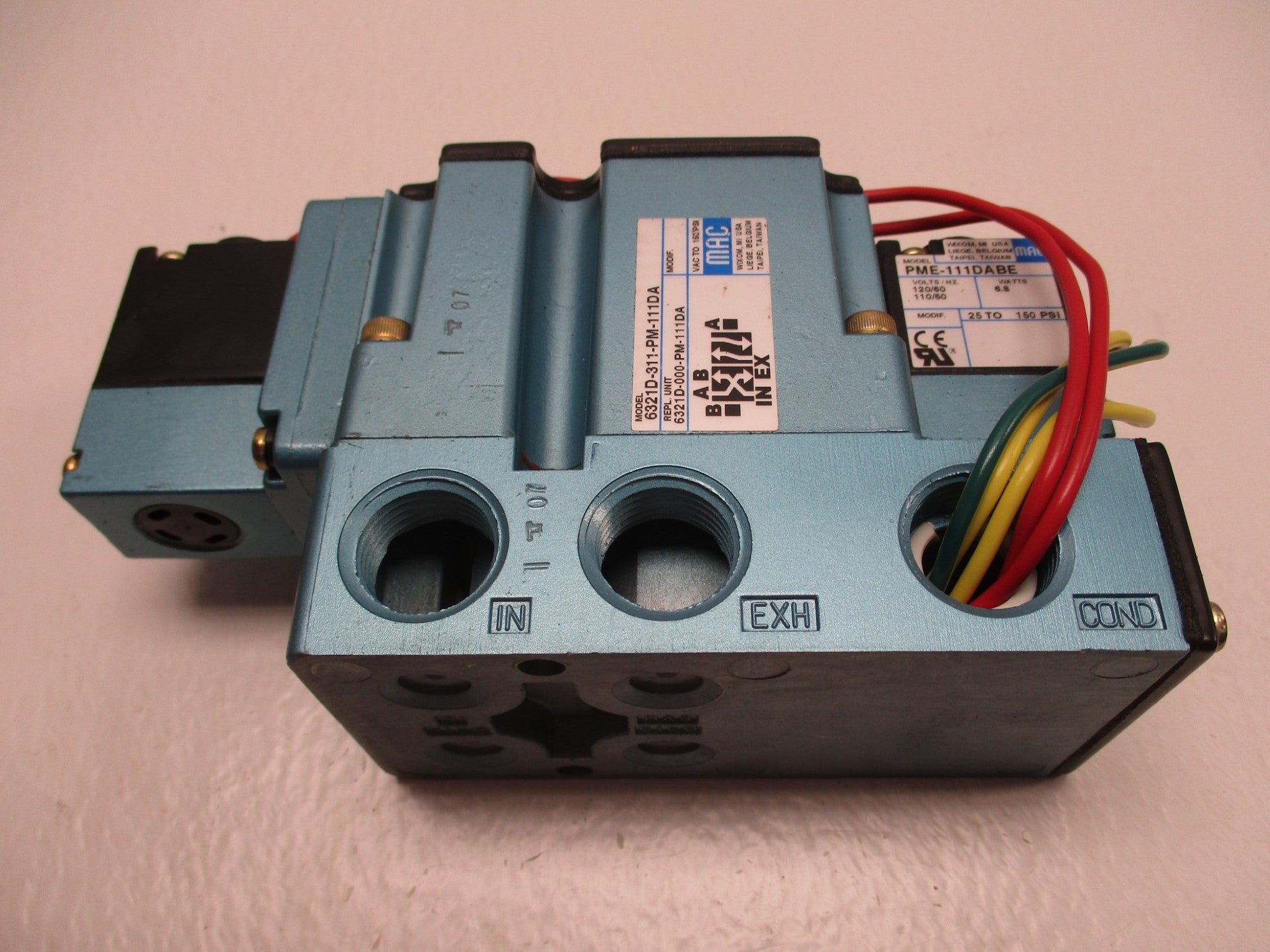 MAC 6321D-311-PM-111DA 120VAC NSMP