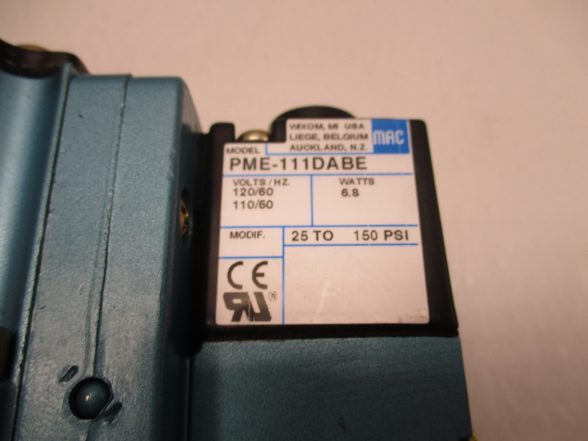 MAC 6321D-311-PM-111DA 120VAC NSMP
