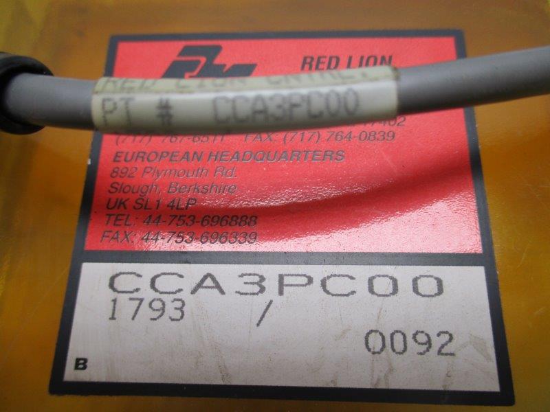 RED LION CONTROLS CCA3PC00 * NEW IN ORIGINAL PACKAGE *