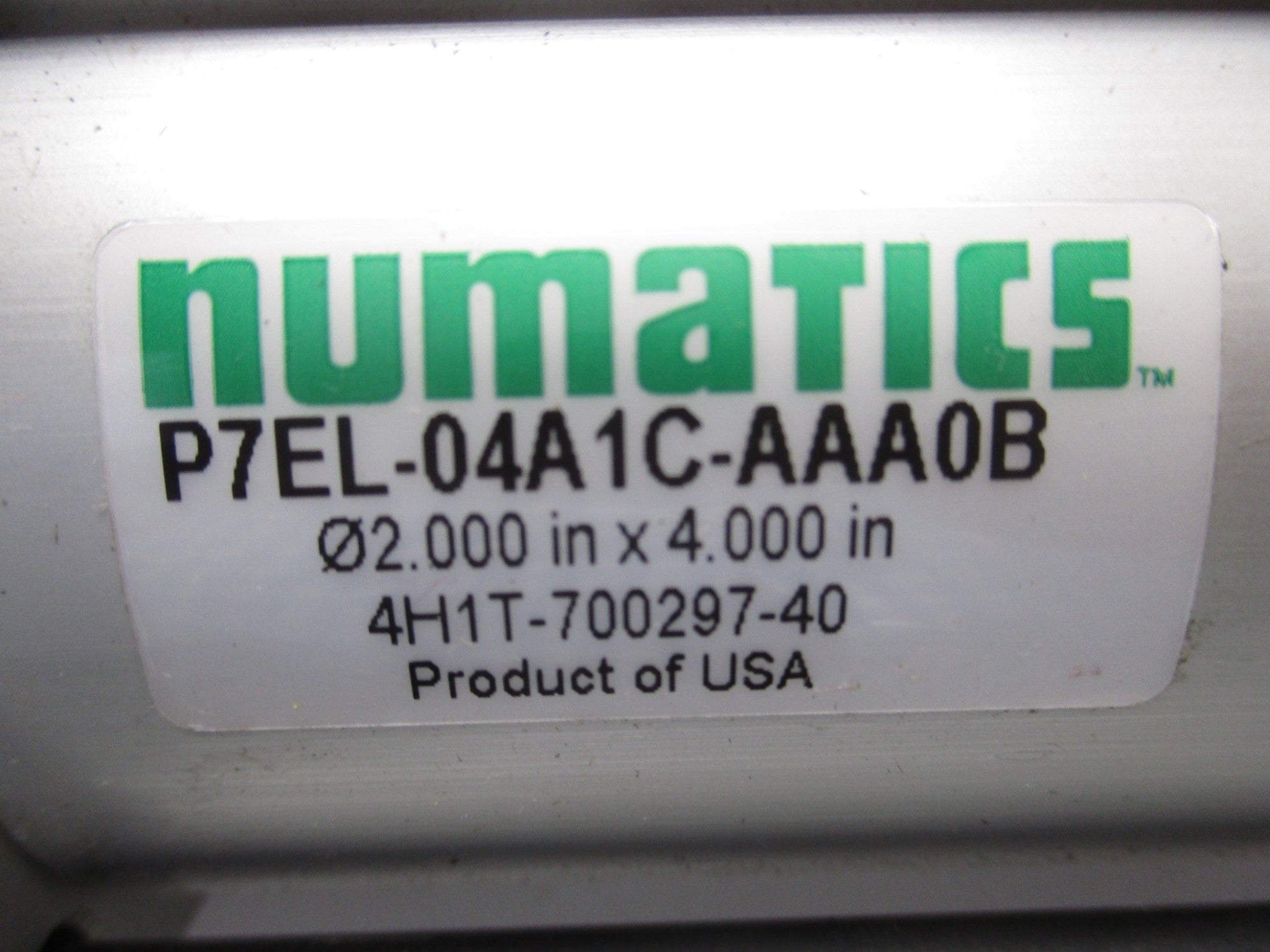 NUMATICS P7EL-04A1C-AAA0B NSNP