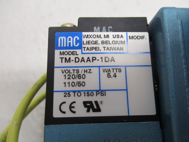 MAC 82A-AA-BPA-TM-DAA3-1DA 120VAC NSMP