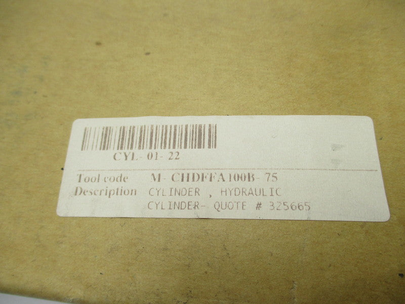 SMC CHD2FFA100B-75 NSFS