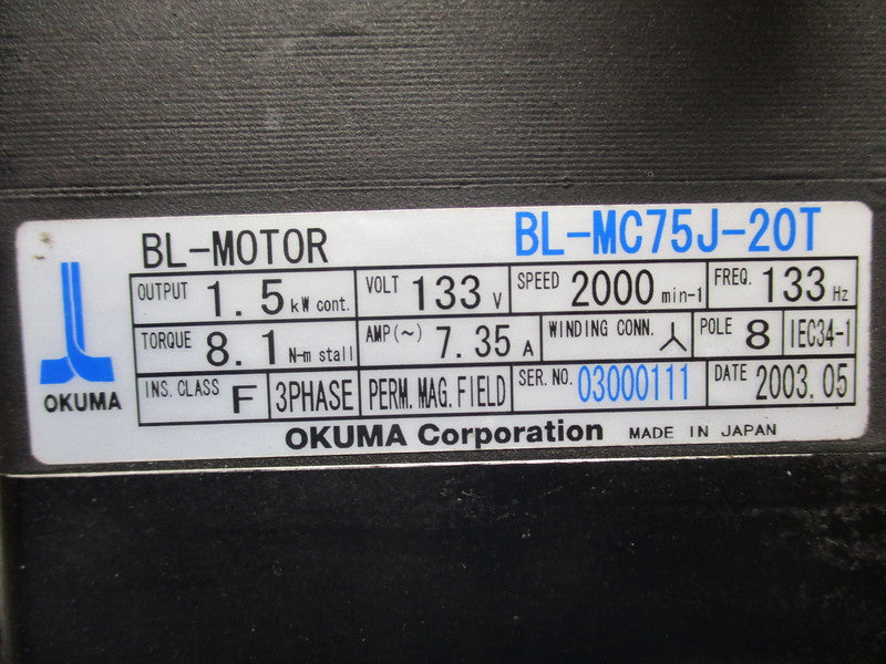 OKUMA BL-MC75J-20T NSNP