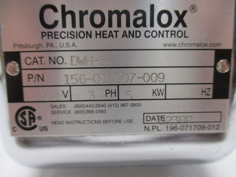 CHROMALOX 156-018007-009 NSNP
