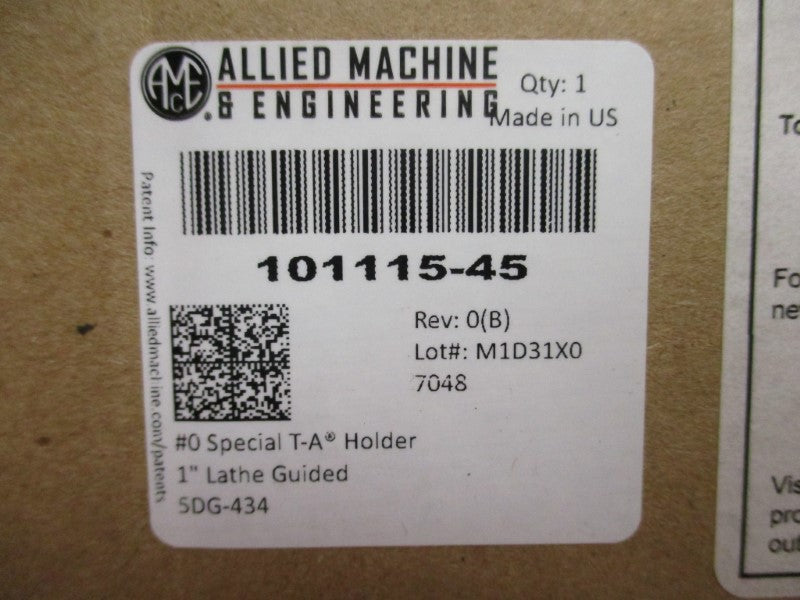 ALLIED MACHINE 101115-45 NSFS