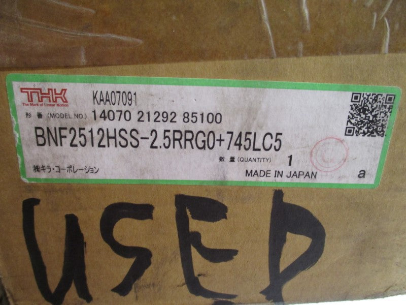 THK BNF2512HSS-2.5RRG0+745LC5 UNMP