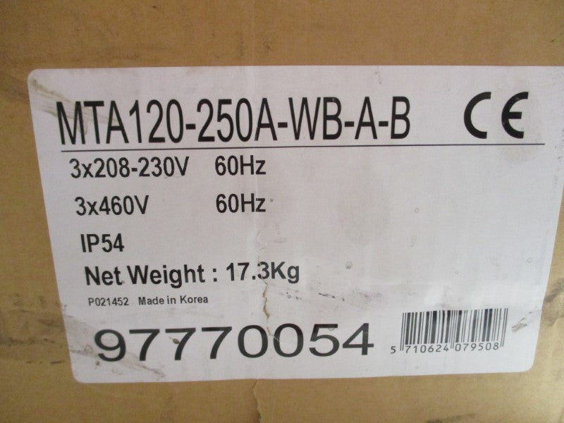 GRUNDFOS MTA120-250A-WB-A-B NSMP