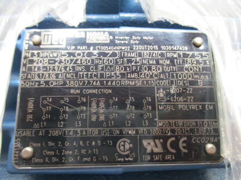 WEG CT005404NPW22 NSMP