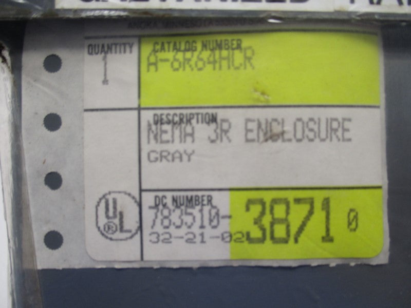 HOFFMAN A-6R64HCR  NSMP