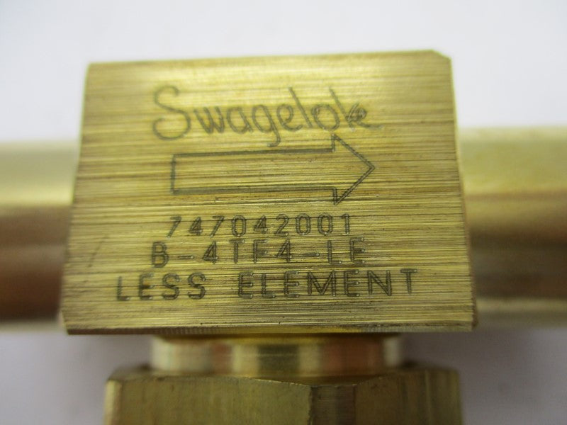 SWAGELOK B-4TF4-LE NSMP