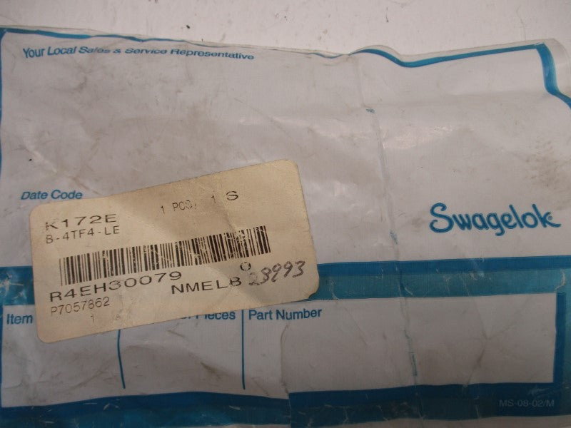 SWAGELOK B-4TF4-LE NSMP