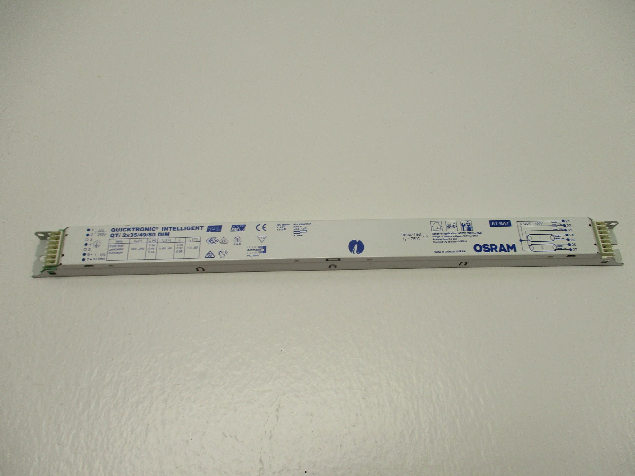 OSRAM QTI2x35/49/80 NSNP