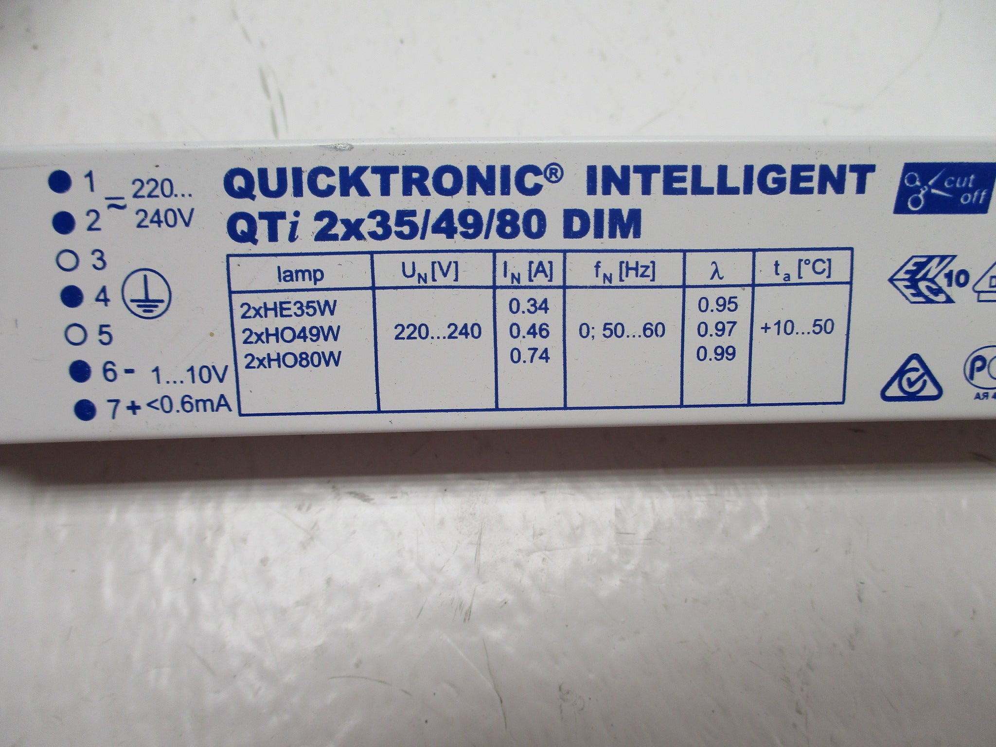 OSRAM QTI2x35/49/80 NSNP