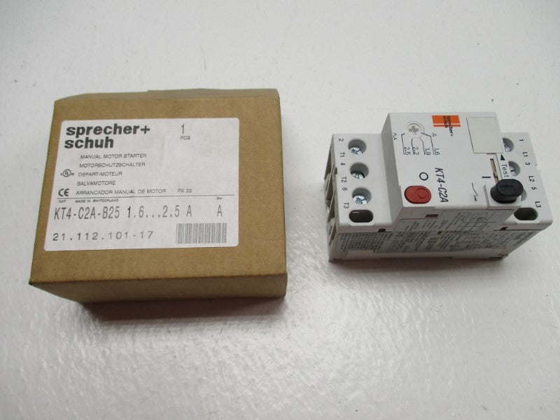 SPECHER+SCHUH KT4-C2A-B25 1.6-2.5A NSMP