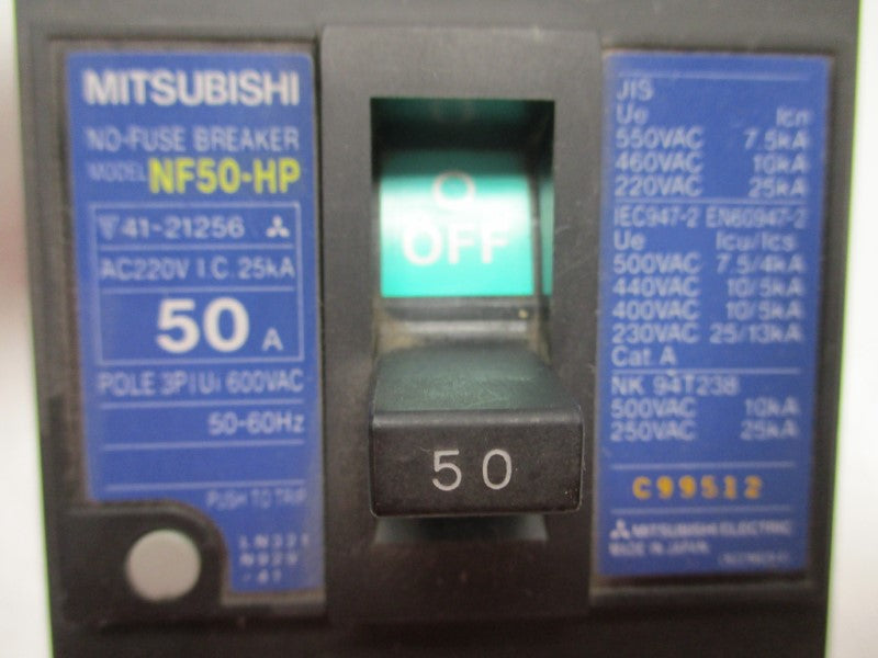MITSUBISHI NF50-HP  50A 220VAC NSNP