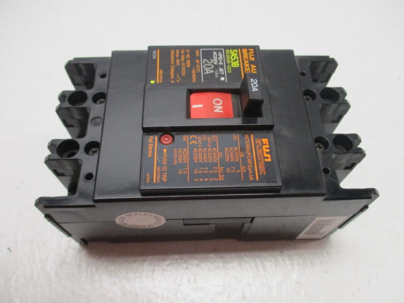 FUJI ELECTRIC SA53B  20A 600VAC NSNP