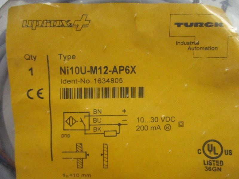 TURCK NI10U-M12-AP6X NSMP
