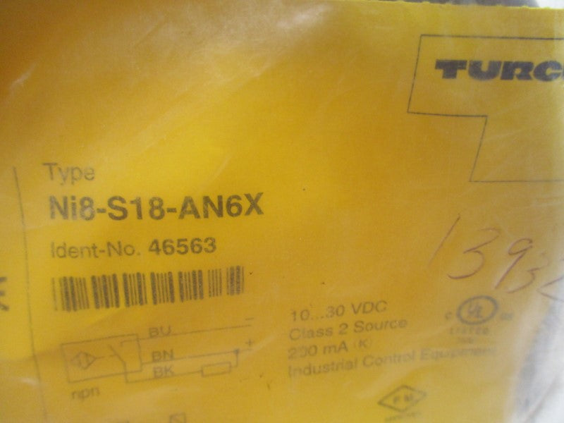 TURCK NI8-S18-AN6X NSMP