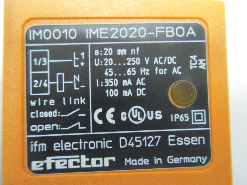 IFM EFECTOR IM0010 NSMP